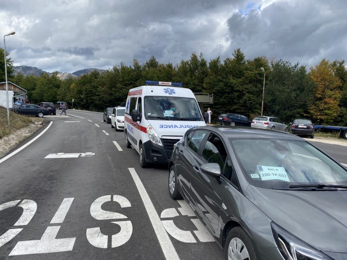 Probne tablice na prelazu Kula (Foto: Radio Gorazdevac)
