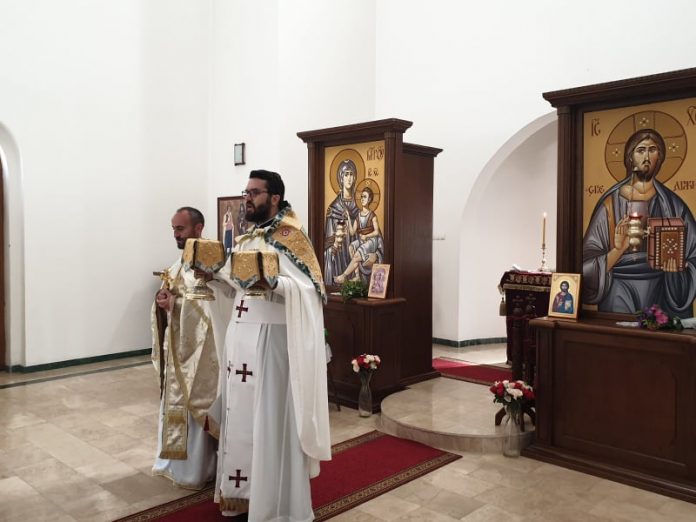 Liturgija povodom slave gradske crkve u Peći (Foto: Crkvena opština Pećka)