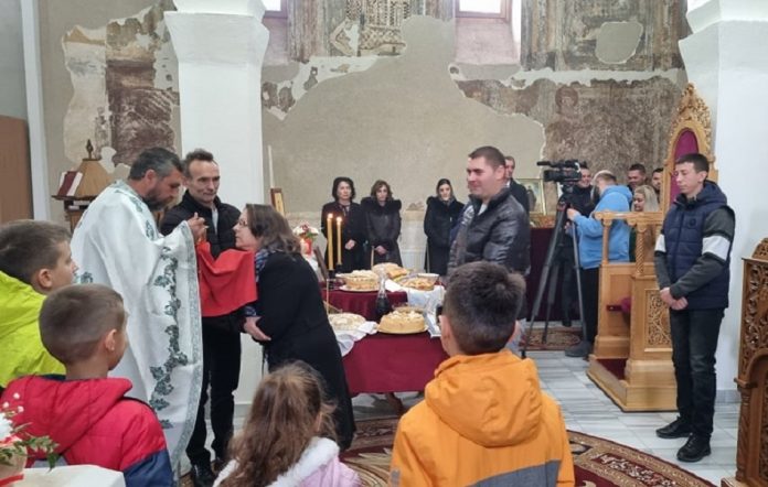 Slava u Hramu Svetog Nikole u Prištini (Foto: M. Todorović)