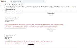Novinari i ostali da ’’obuku događaje’’ dok prate sednicu Vlade Kosova 1 Foto Kim