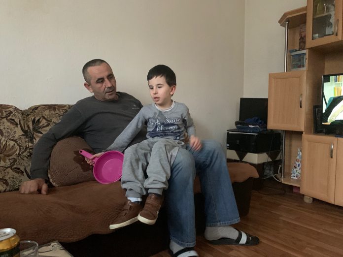 Draško Džavrić sa sinom Aleksandrom