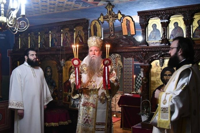 Mitropolit Joanikije u Pećkoj patrijaršiji (Foto MCP, Željko Drašković)