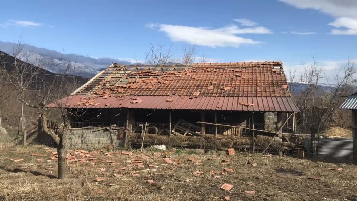 Nevreme u opštini Peć, februar 2020 (Foto Radio Goraždevac)