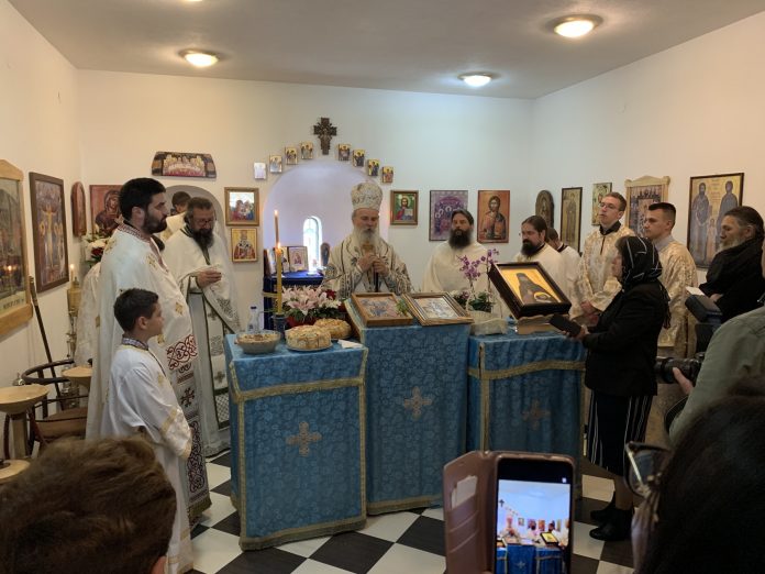 Liturgija u Svetim Arhangelima (Foto: Radio Goraždevac)