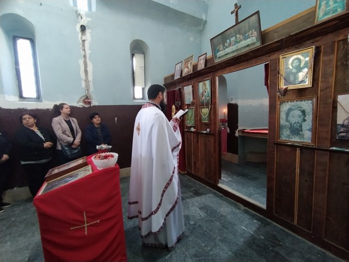 Liturgija u crkvi Svete Nedelje (Foto: Radio Goraždevac)
