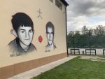 Mural posvećen deci stradaloj u Goraždevcu 3 Mural Ivana Jovovica i Panta Dakica 3