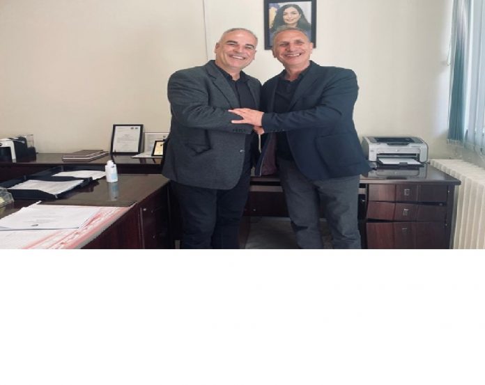 Skender Drešaj i Fazli Šalja (Foto: Radio Peja)