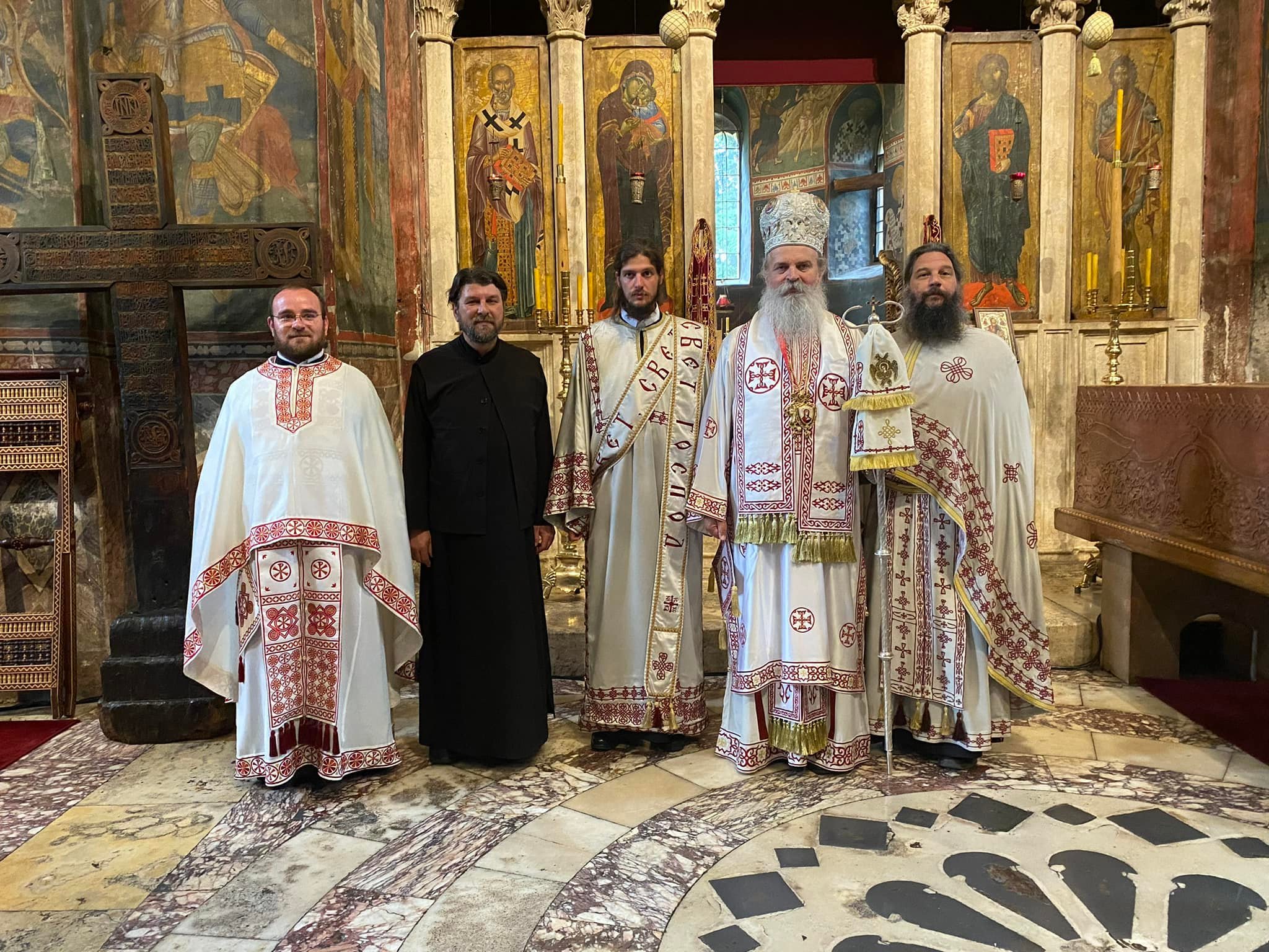 Prvi monah posleratnih prizrenskih bogoslovaca danas rukopoložen u jerođakona 1 vlasije