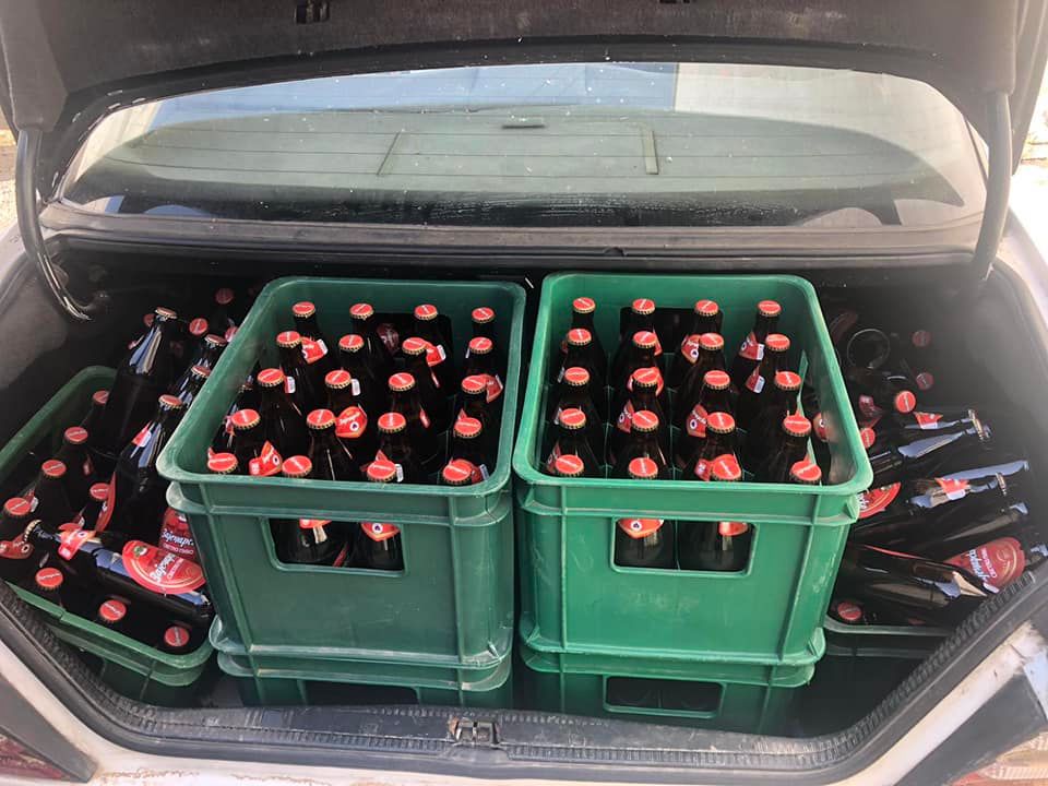 KP: Zaplenjeno preko 1,000 flaša Zaječarskog piva, za koje se sumnja da je prokrijumčareno 1 pivo