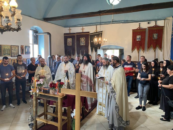 Pomen stradaloj deci u Goraždevcu (Foto: Radio Goraždevac)