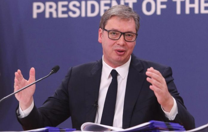 Predsednik Srbije Aleksandar Vučić (Foto: Milica Vučković/Fonet)