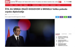 Pobedom ću te, pobedom ćeš me 1 16693904516041 velika pobeda srpske diplomatije printskrin alo rs