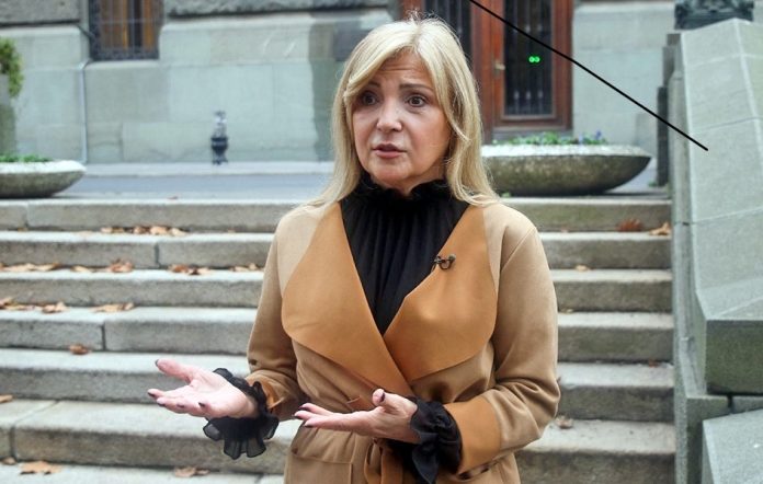 Poslanica Demokratske stranke u Skupštini Srbije Tatjana Manojlović (Foto: FoNet/Milica Vučković)