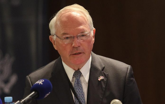 Ambasador SAD u Srbiji Kristofer Hil (Foto: FoNet/Milica Vučković)
