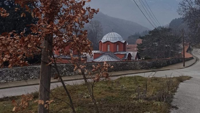 Unošenje Badnjaka u Pećku Patrijaršiju (Foto: Milija Manojlović)