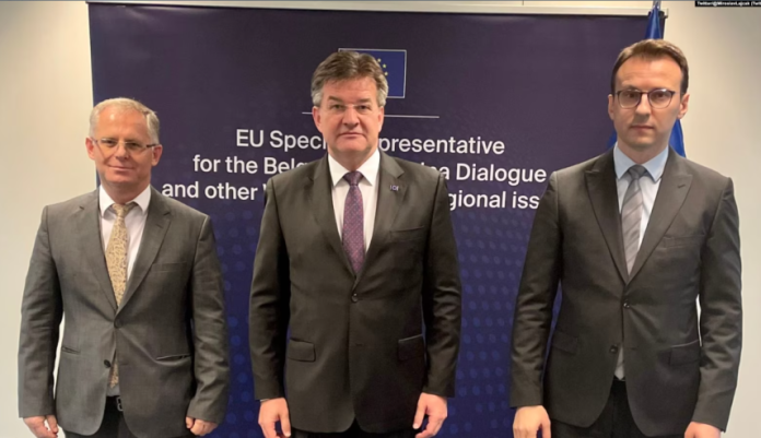 Miroslav Lajčak, Besnik Bisljimi, Petar Petković (Foto: Tviter, Miroslav Lajčak)