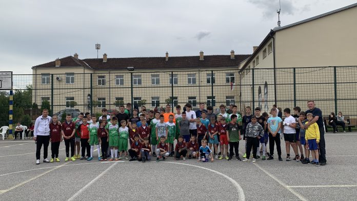 Sportsko druženje dece iz Goraždevca, Velike Hoče i Orahovca (Foto: Radio Goraždevac)