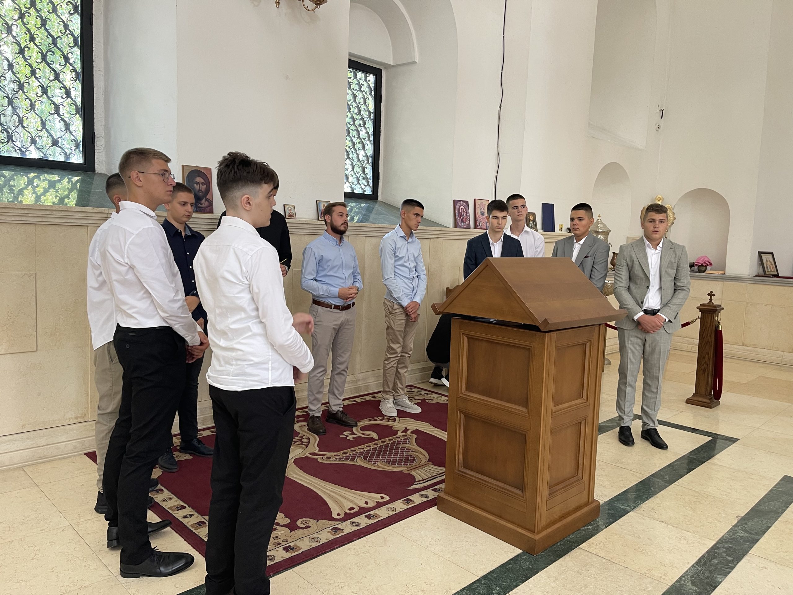Prizrenska Bogoslovija bogatija za osam novih učenika 1 IMG 1315 scaled