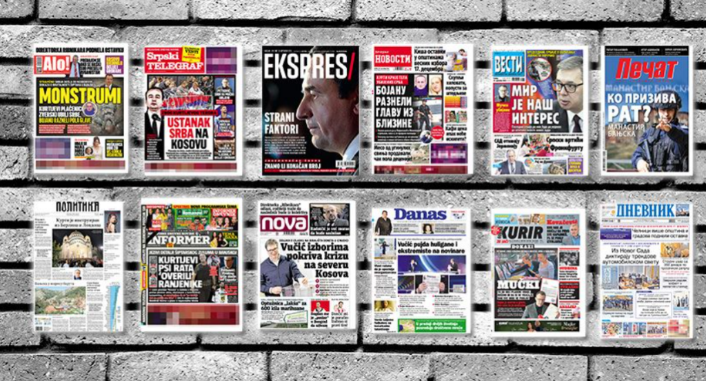 Kako je Banjska prošla kroz naslovnice u Beogradu 5 Screenshot 2023 10 24 14.08.02 1024x552 1