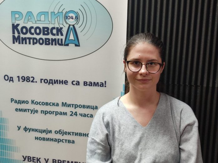 Milica Andrić Rakić (Foto: Radio Mitrovica sever)