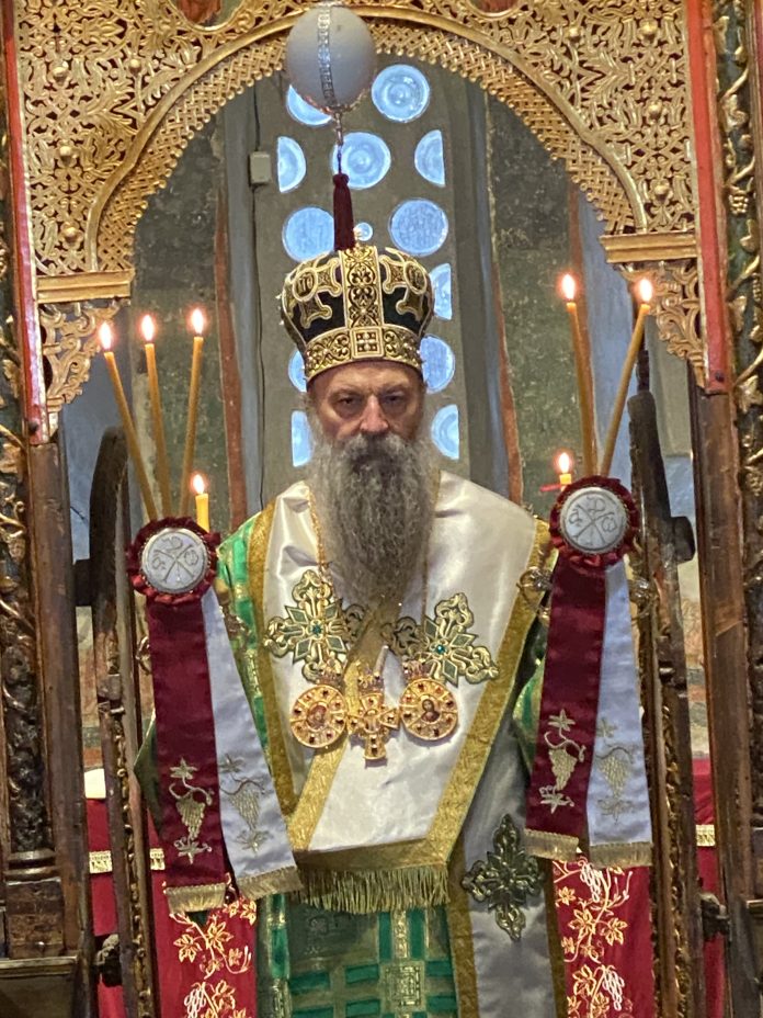Patrijarh Porfirije (Foto: Radio Goraždevac,arhiva)