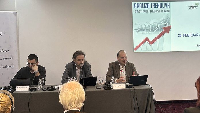 unnamed-1-3 Na predstavljanju izveštaja "Analiza trendova", Miodrag Milićević, Goran Avramović i Darko Dimitrijević (Foto Kim)