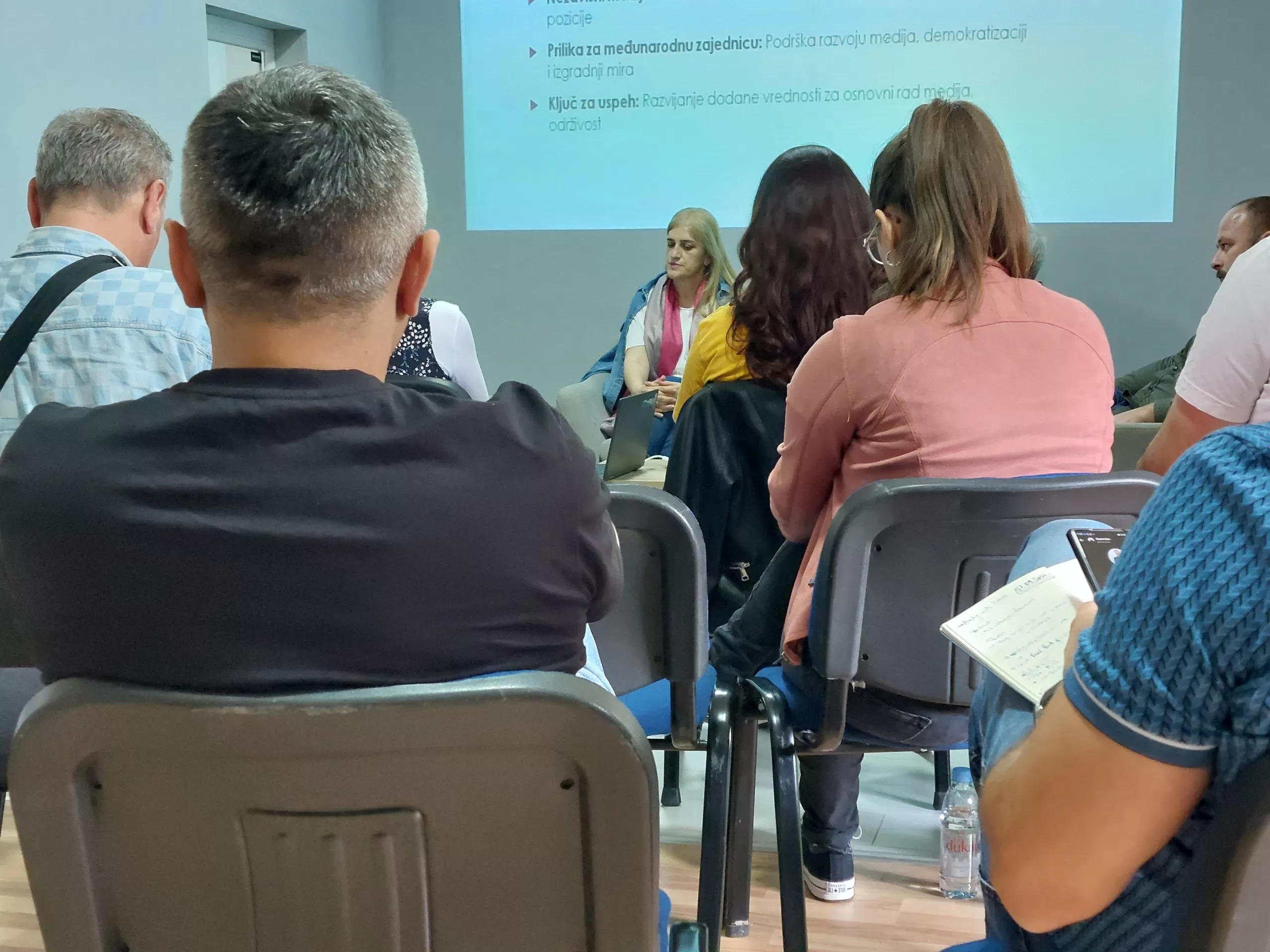 Sa panel diskusije (Foto: Radio Goraždevac)