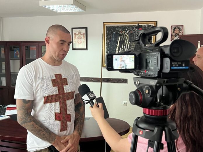 Prvak Srbije u boksu Marko Nikolić (Foto: Kim) Prvak Srbije u boksu Marko Nikolić (Foto: Kim)