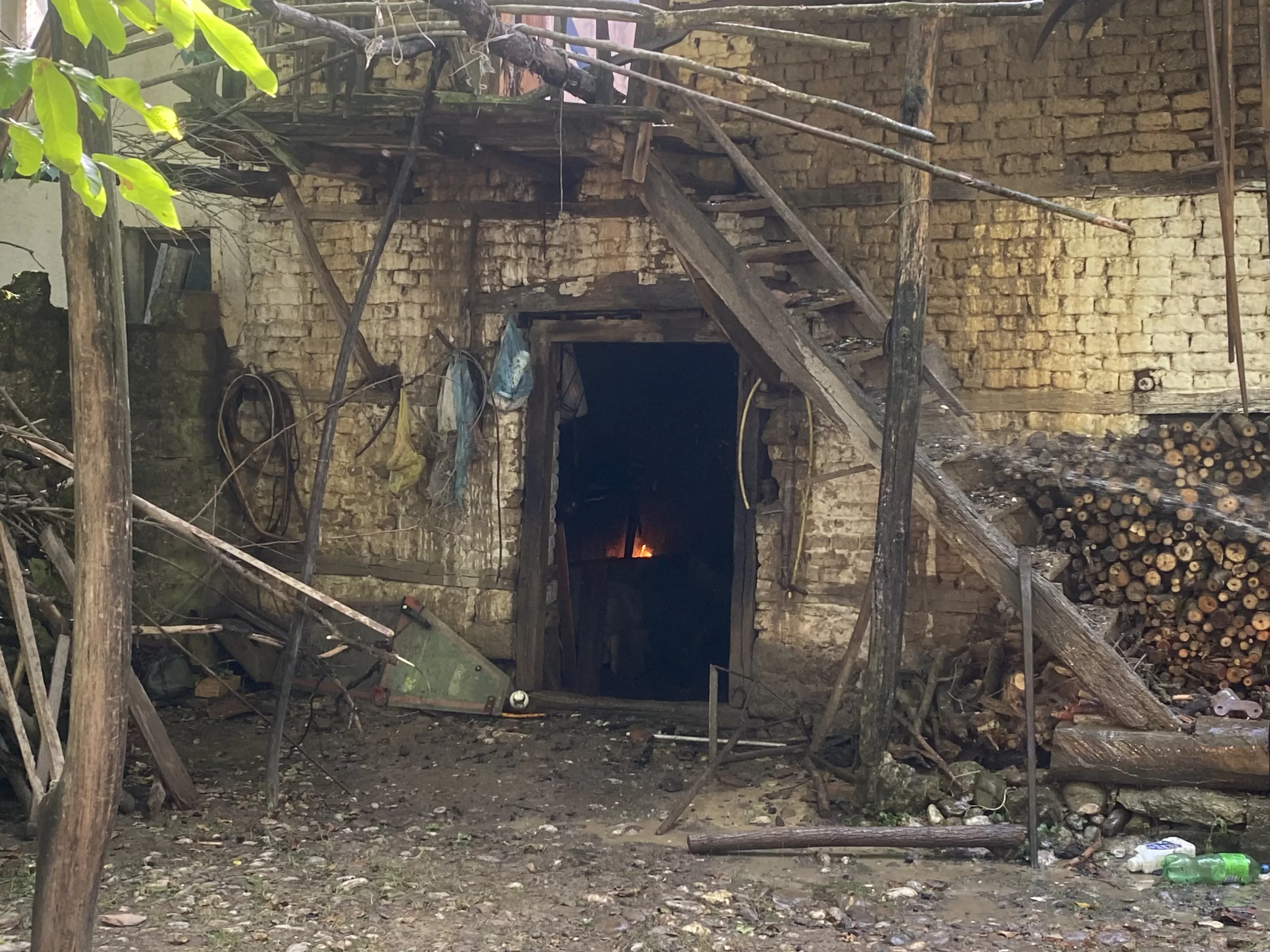 Požar u kući porodice Dašić (Foto: Radio Goraždevac)