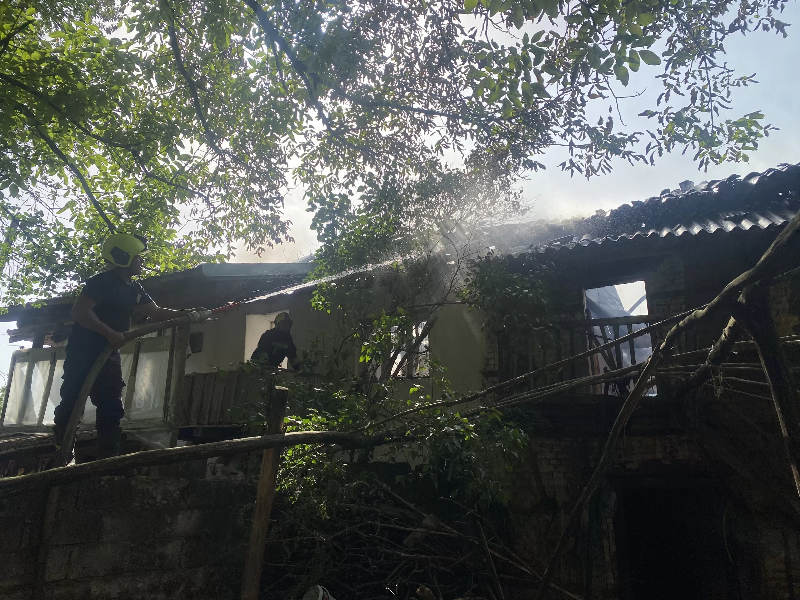 Požar u kući porodice Dašić (Foto: Radio Goraždevac)