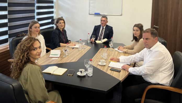 Detalj sa sastanka zvaničnika Minstarstva za zajednice i povratak i Agencije za imovinu (Foto: Ministarstvo za zajednice i povratak)