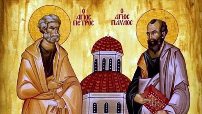 Sveti apostoli Petar i Pavle (Foto SPC) Sveti apostoli Petar i Pavle (Foto SPC)