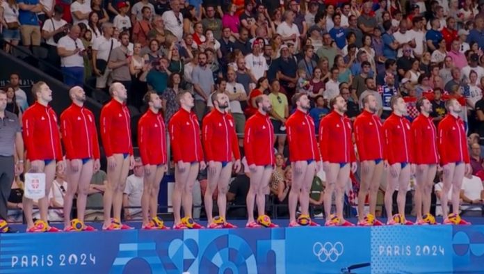 Vaterpolisti Srbije pred finale Olimpijskih igara u Parizu / Screenshot / Eurosport Vaterpolisti Srbije pred finale Olimpijskih igara u Parizu / Screenshot / Eurosport