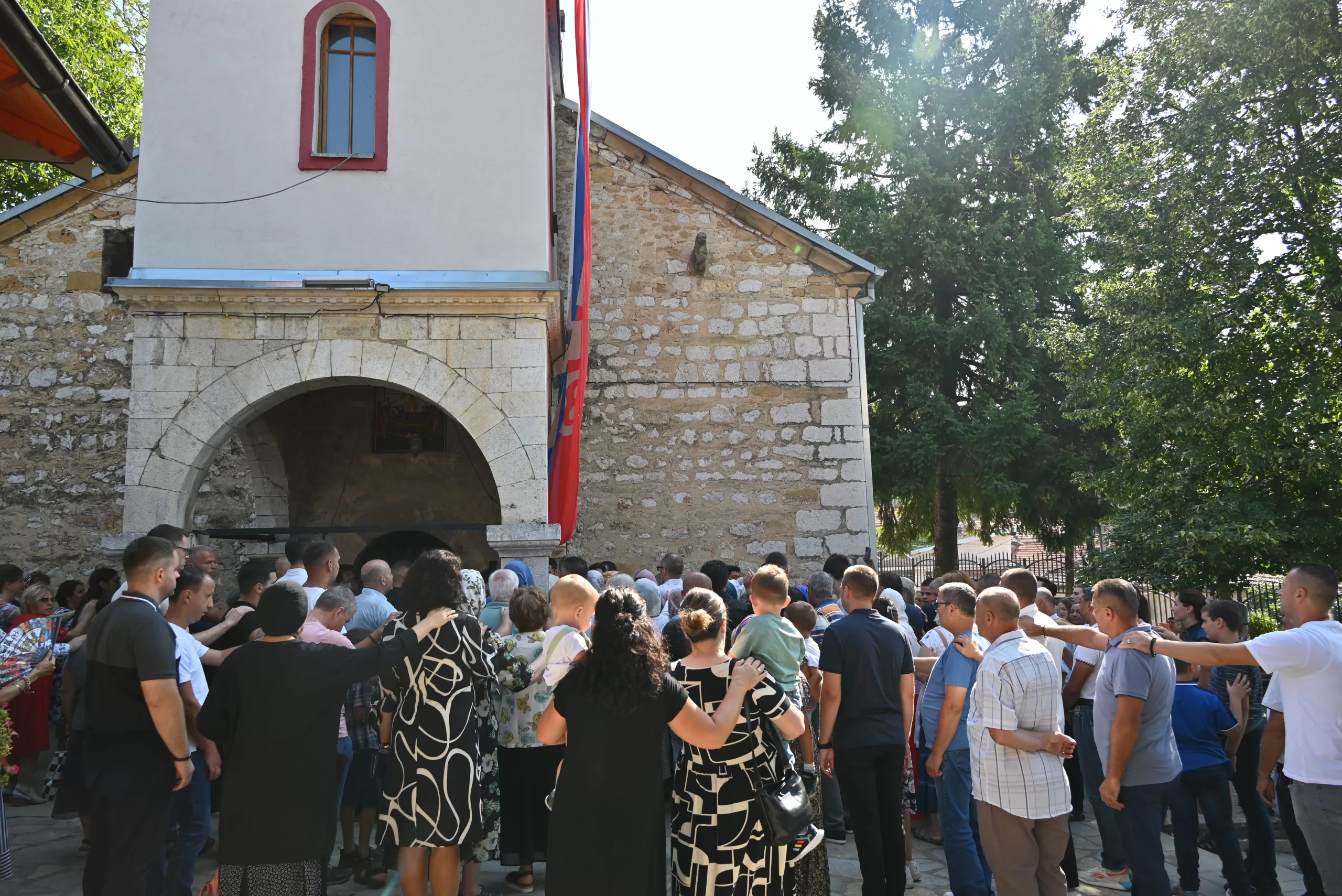 Slava u Orahovcu (Foto: Radio Goraždevac)