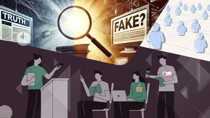Ilustracija press (Foto Radio Goraždevac) Lažne vesti - istina: Kakav je vaš stav?
