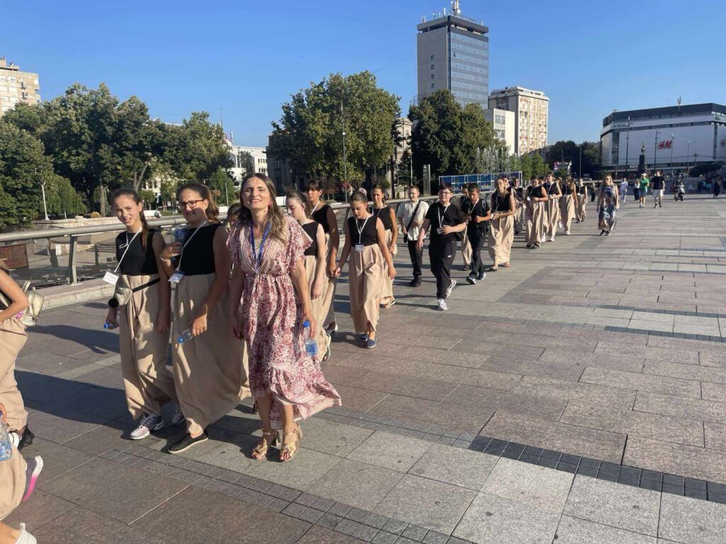 Gradski dečji hor Kosovska Mitrovica na Međunarodnom festivalu „Čarobna nota“ u Nišu 3 Foto: Radio Kontakt Plus