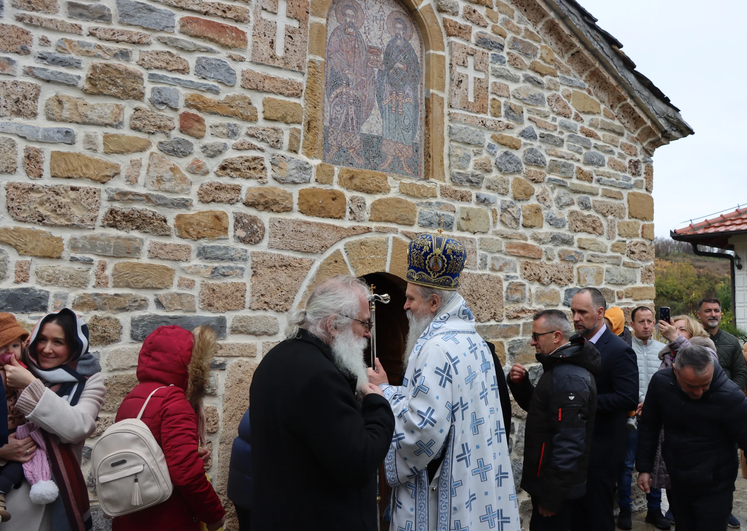 Manastir Zočište proslavio hramovnu slavu 3 Mitropolit Teodosije u manastiru Zočište (Foto: Radio Goraždevac)