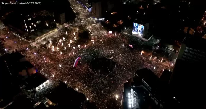 Snimak iz drona (Foto: Screenshot/N1) Snimak iz drona (Foto: Screenshot/N1)