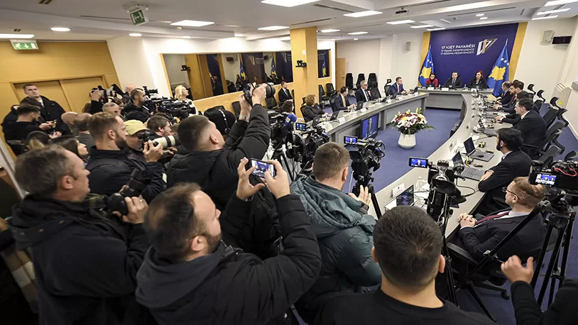 Kurti o slobodi i demokratiji na godišnjicu nezavisnosti Kosova 1 17.2.2025 ZKM 2