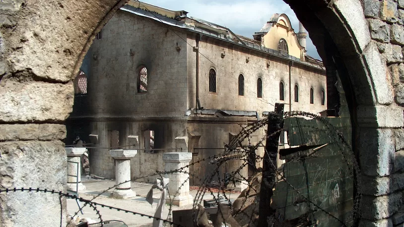 Istoričar Marković: Ništa nije isto posle martovskog pogroma 2 Spaljena crkva Svetog DJordja u Prizrenu Foto arhiva Kim