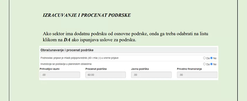 Sistematsko nepoštovanje Zakona o upotrebi jezika: Agencija za razvoj poljoprivrede 4 Foto: Printskrin azhb-rks.net