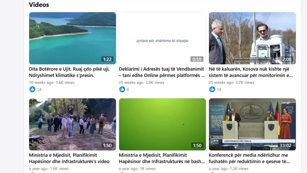 Sistematsko (ne)poštovanje Zakona o upotrebi jezika: Ministarstvo infrastrukture 2 Foto: Printskrin mit-ks net