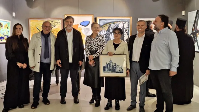 Izložba „Prištinska škola“ otvorena u Budvi (Foto: M. Kostić)