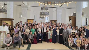 Venčanje Jovana i Maje u Sabornom hramu u Prizrenu 1 Venčanje Jovana i Maje u Sabornom hramu u Prizrenu (Foto: Radio Goraždevac)