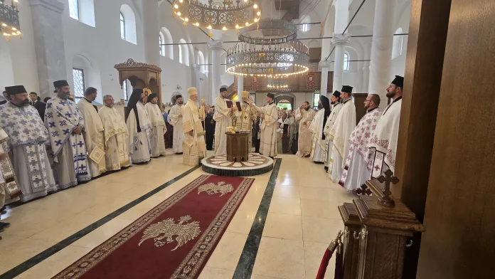 Liturgija povodom slave Prizrenske bogoslovije (Foto Radio Goraždevac)