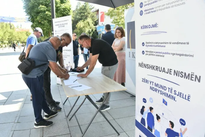 Kosovski pravni institut pokrenuo je prikupljanje potpisa za izmene Krivičnog zakonika (Foto: KPI)