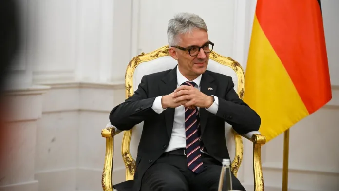 Ambasador Nemačke na Kosovu Rajner Rudolf (Foto: Klan Kosova) Ambasador Nemačke na Kosovu Rajner Rudolf (Foto: Klan Kosova)