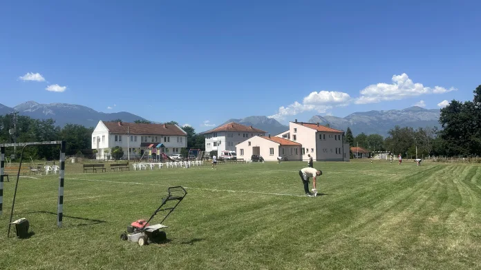 Pripreme za tradicionalni turnir u Goraždevcu (Foto: Radio Goraždevac) Pripreme za tradicionalni turnir u Goraždevcu (Foto: Radio Goraždevac)