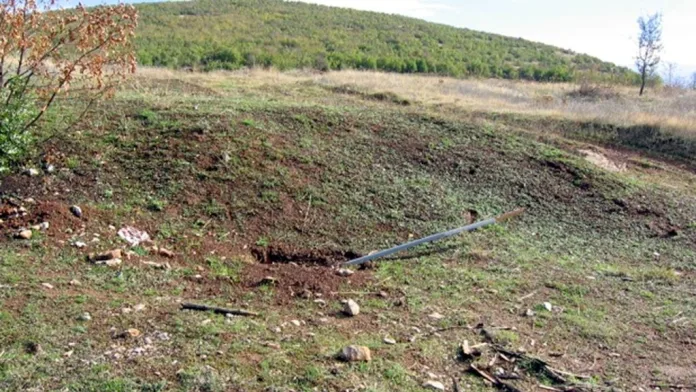Mesto otmice novinara Đura Slavuja i Ranka Perenića na putu Velika Hoča-Zočište (Foto: arhiva Kim)