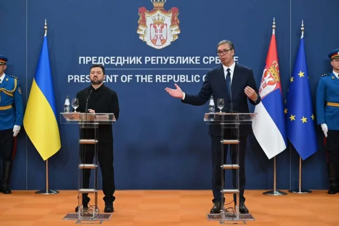 Vucic-Zelenski-Konferencija-1068x711 Foto: Zelenski u Beogradu / IG buducnostsrbijeav